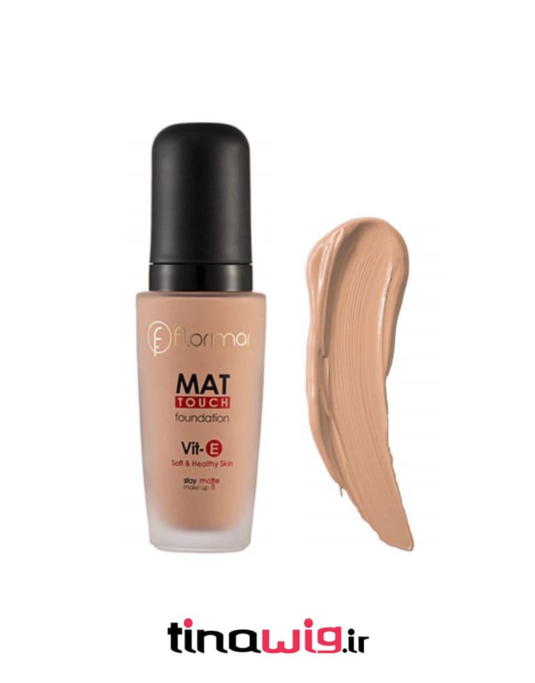 کرم پودر فلورمار مات شماره302 flormar mat touch fondation