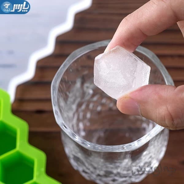 قالب یخ سیلیکونی زنبوری — تصویر ۵