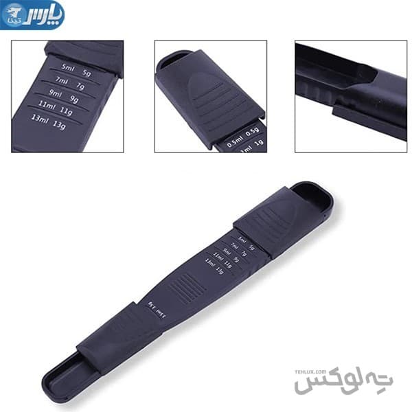 قاشق اندازه گیری پیمانه دوطرفه — تصویر ۷
