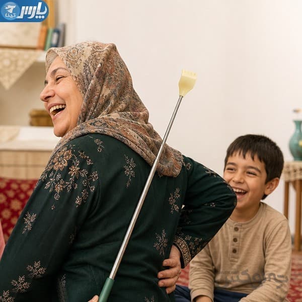 بازوی رفع خارش تلسکوپی — تصویر ۵