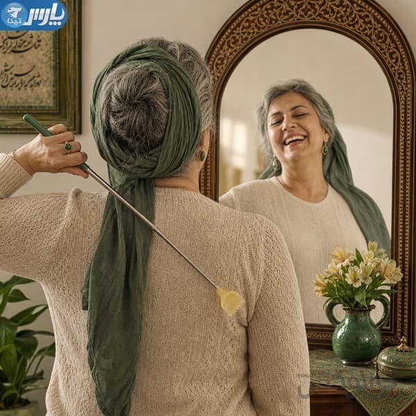 بازوی رفع خارش تلسکوپی — تصویر ۶
