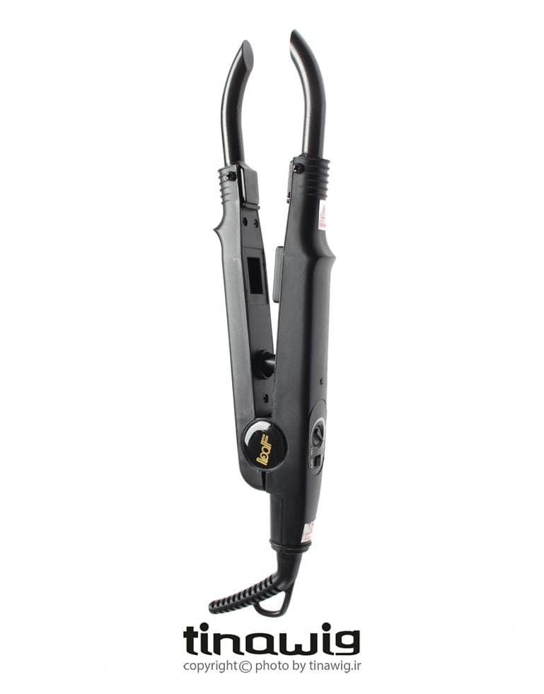 دستگاه اکستنشن حرارتی انبری سر تخت لوف loof hair extension iron