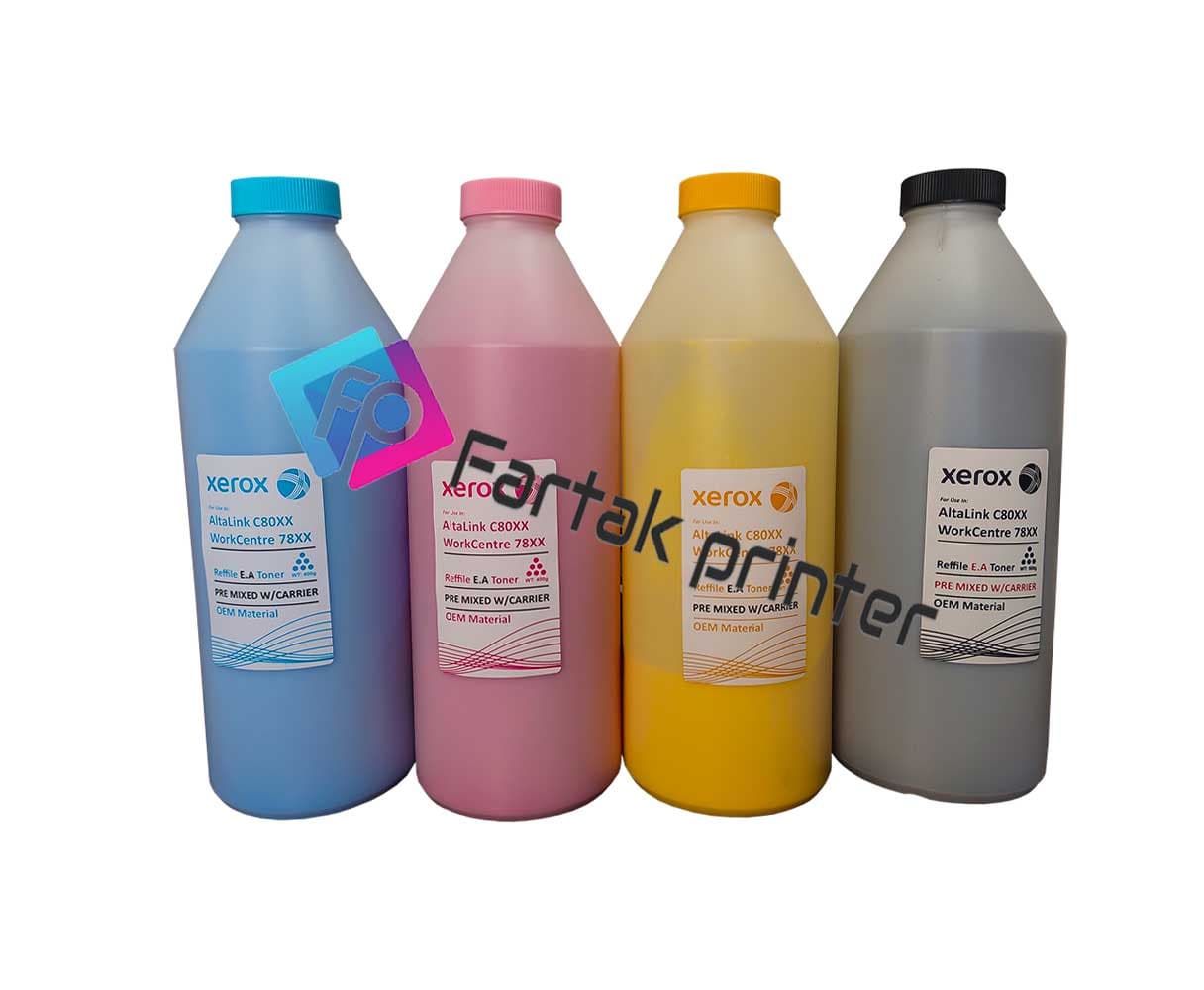 پودر تونر شارژ کپی رنگی زیراکس Xerox Toner