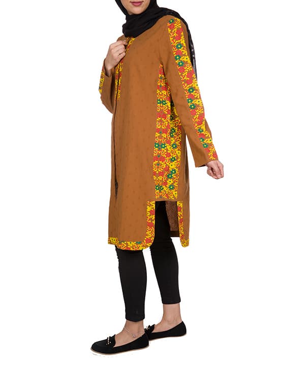 مانتو زنانه تن درست مدل الینا