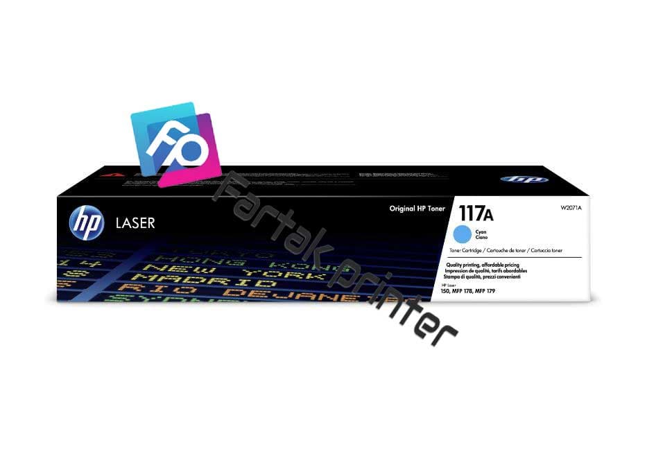 ست تونر کارتریج رنگی اچ پی HP 117A | چهار رنگ — تصویر ۲