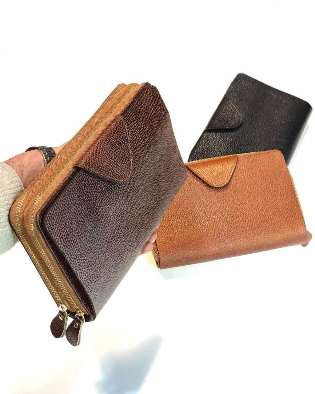 کیف مدارکی بزرگ مردانه سهندچرم کدD3-100 — تصویر ۵