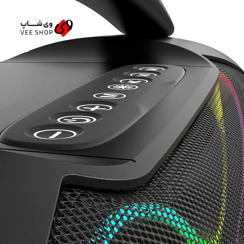 اسپیکر بلوتوثی قابل حمل hepu hp s-54 — تصویر ۲