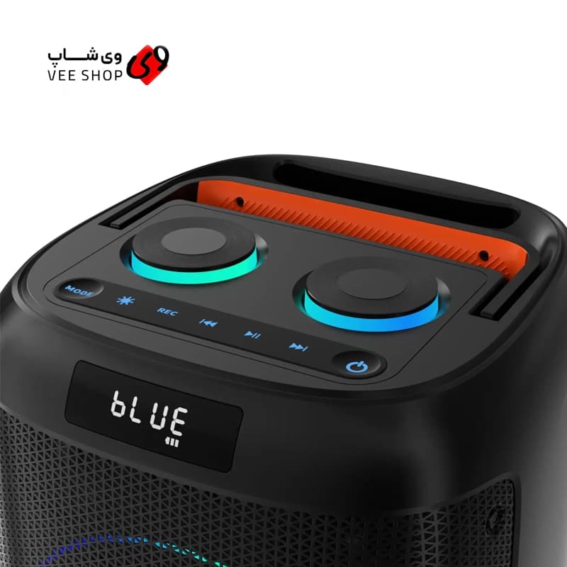 اسپیکر بلوتوثی قابل حمل hepu hp-s53 — تصویر ۳