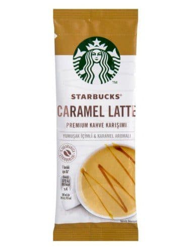 کافی میکس استارباکس کارامل لاته 10عددی Starbucks Caramel Latte — تصویر ۳