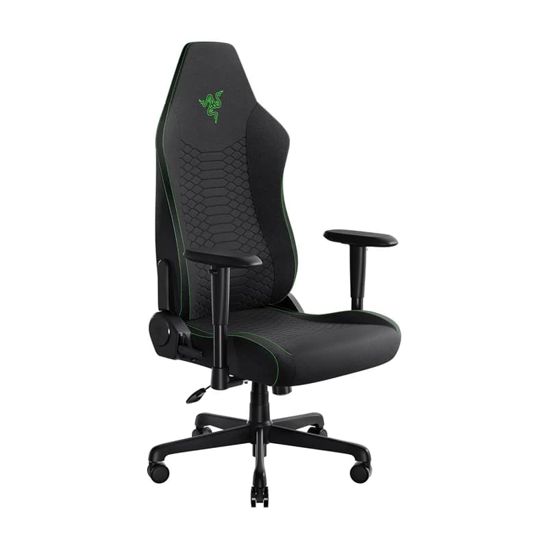 صندلی گیمینگ ریزر Iskur V2 X Green Fabric — تصویر ۲