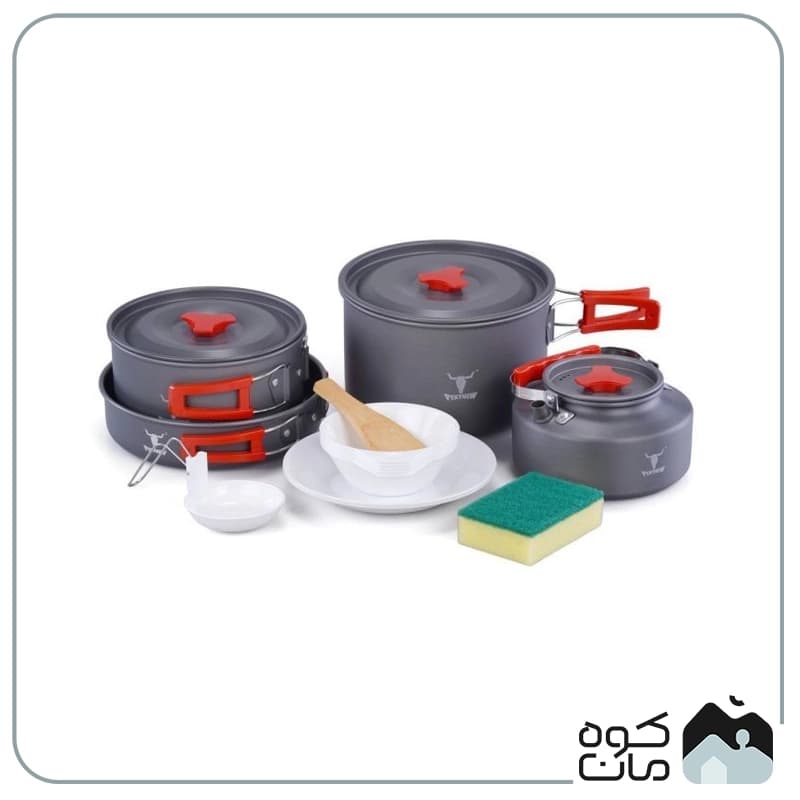 ست ظروف 4-5 نفره کله گاوی مدل PEKYNEW SPICE 4