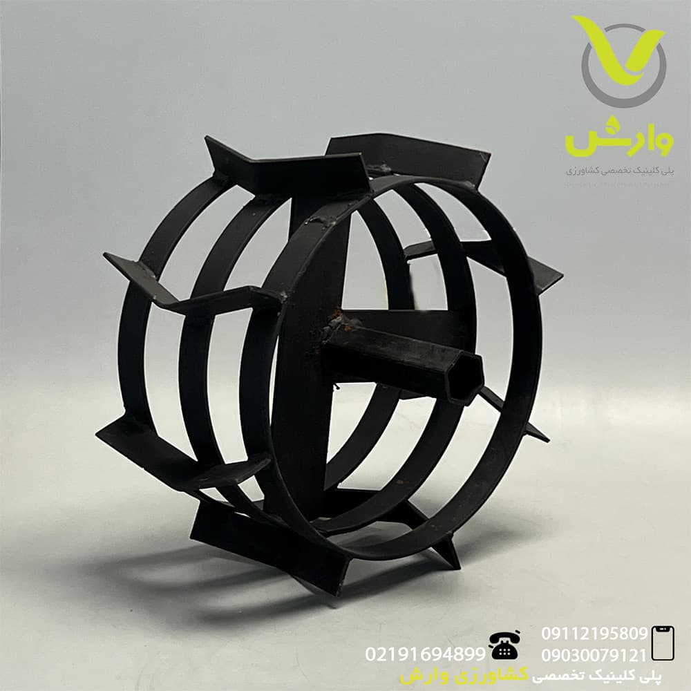 چرخ باغی آهنی دیزلی راست AMI-W6 — تصویر ۲