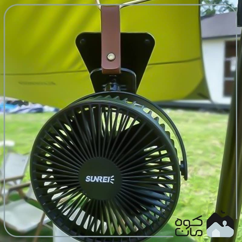پنکه شارژی سانری مدل Light Fan Mini — تصویر ۲