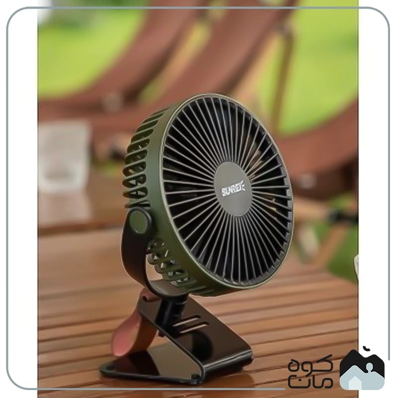 پنکه شارژی سانری مدل Light Fan Mini — تصویر ۶