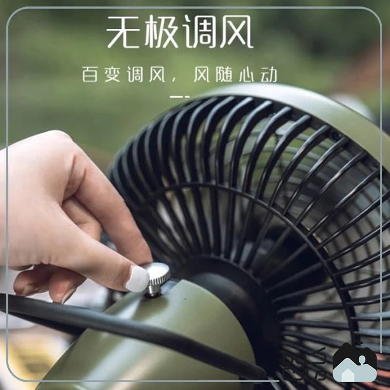 پنکه شارژی سانری مدل Light Fan — تصویر ۶