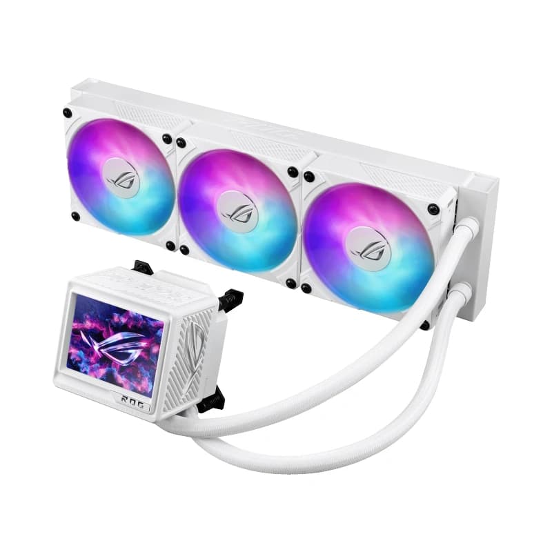 خنک کننده پردازنده مایع ایسوس ROG RYUJIN III 360 ARGB Extreme White Edition