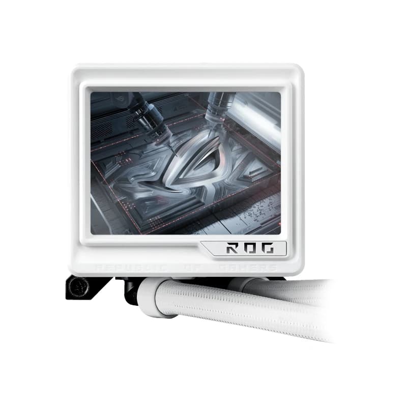 خنک کننده پردازنده مایع ایسوس ROG RYUJIN III 360 ARGB Extreme White Edition — تصویر ۴
