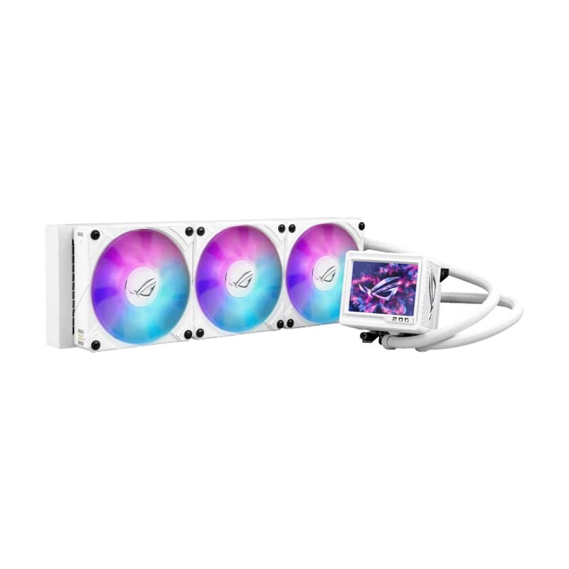 خنک کننده پردازنده مایع ایسوس ROG RYUJIN III 360 ARGB Extreme White Edition — تصویر ۳