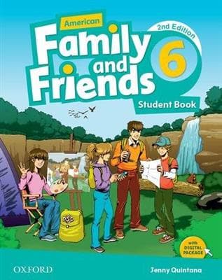 کتاب American Family and Friends 6 (2nd) SB+WB+MP3