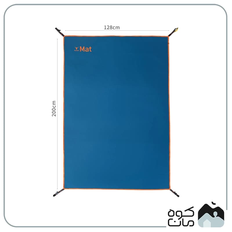 زیرانداز چادر کله گاوی مدل PEKYNEW K2002