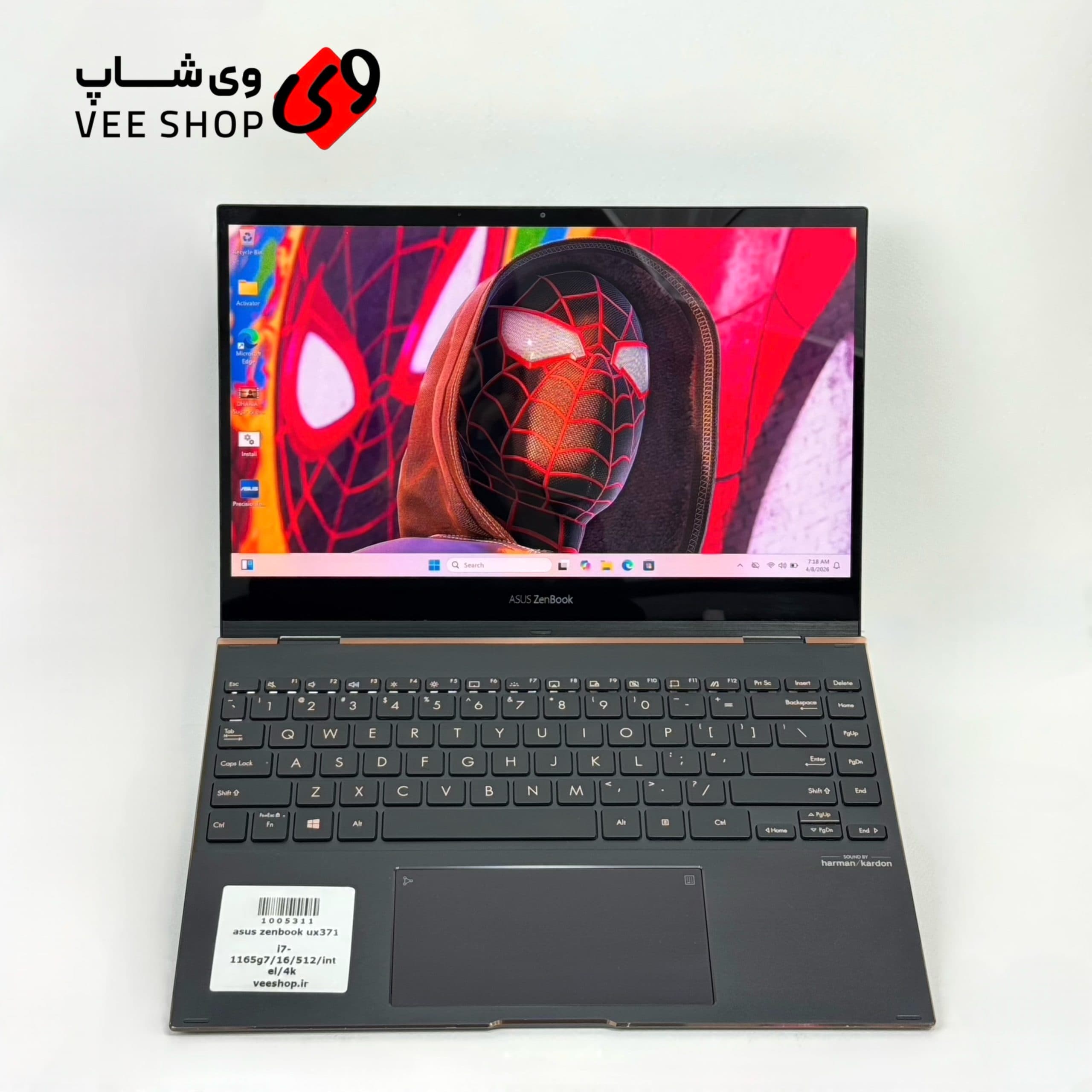 لپ تاپ استوک asus zenbook ux371 i7