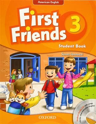 کتاب American First Friends 3 (SB+WB+MP3)
