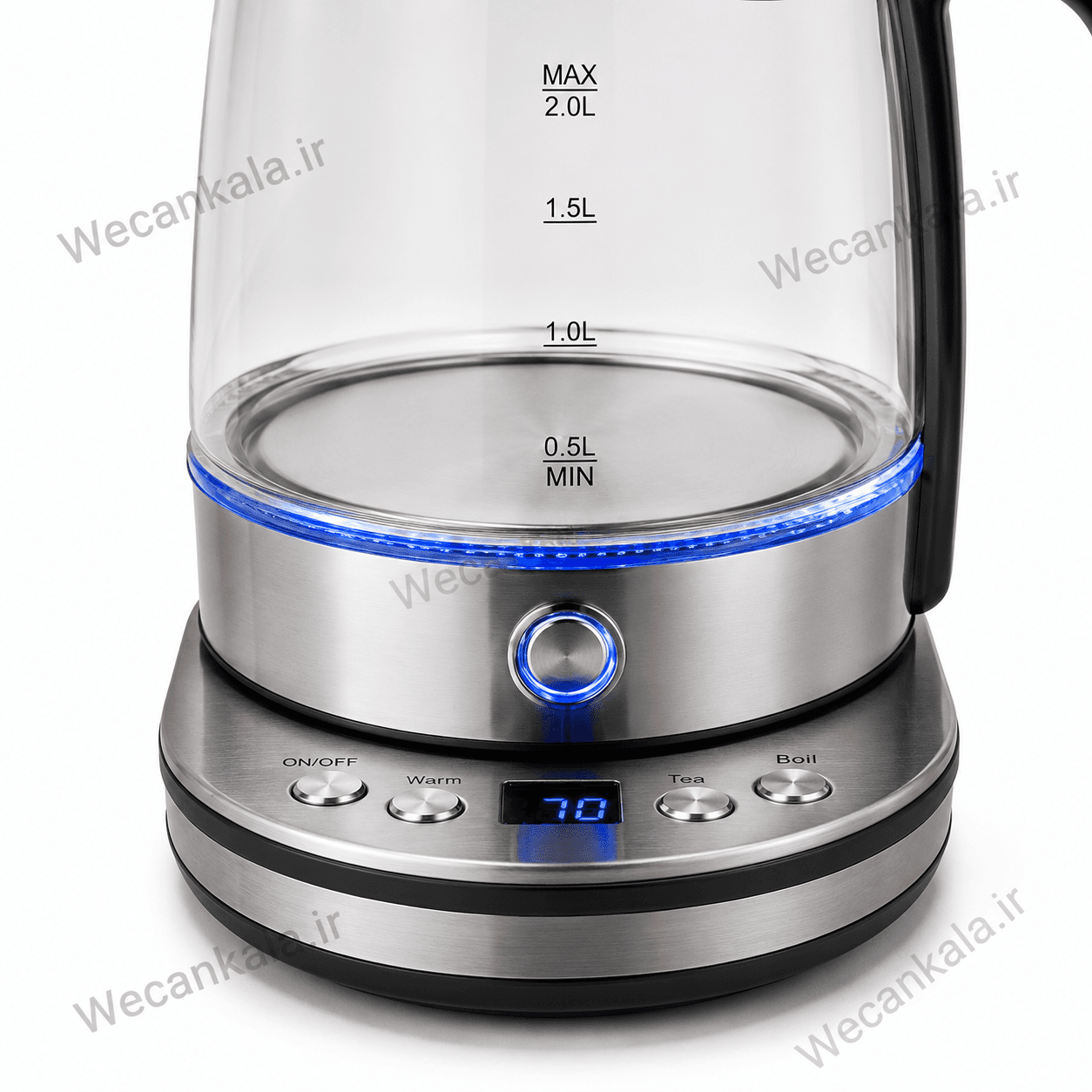 چای ساز یونیک 3 لیتر مدل RAW4063 دو طبقه — تصویر ۲