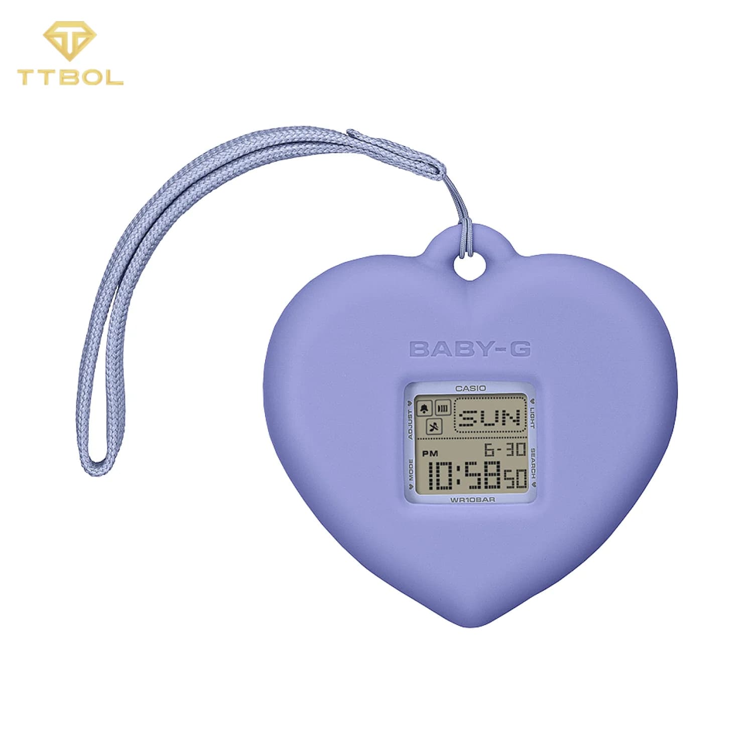 ساعت مچی زنانه کاسیو بیبی جی CASIO BABY-G BGD-10KH-2B — تصویر ۹