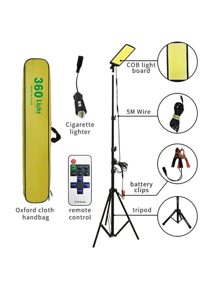چراغ لنسر کمپینگ سه پایه 360 لایت 360 Light — تصویر ۳