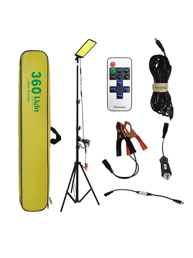 چراغ لنسر کمپینگ سه پایه 360 لایت 360 Light — تصویر ۲