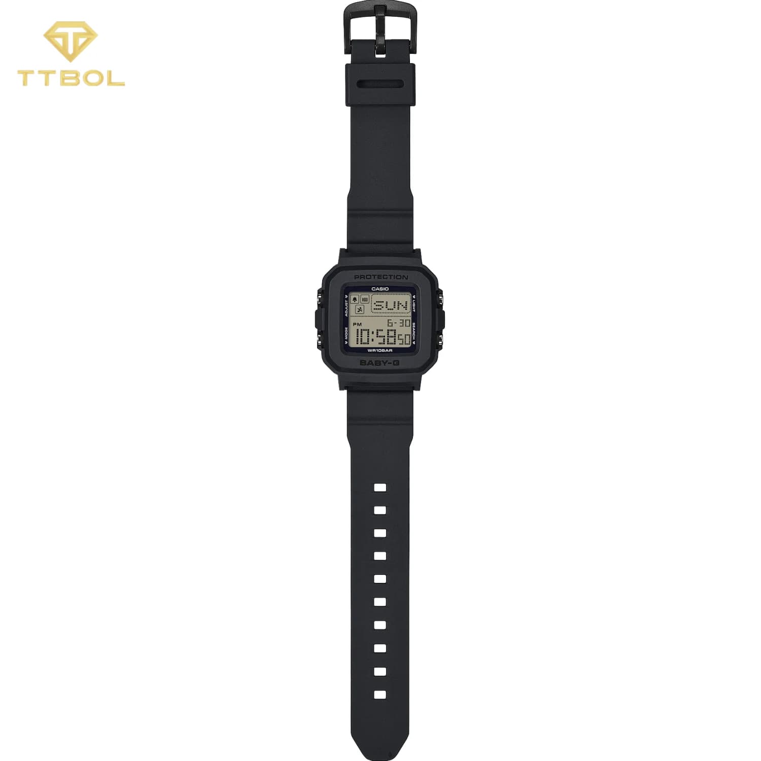 ساعت مچی زنانه کاسیو بیبی جی CASIO BABY-G BGD-10KH-2C — تصویر ۳