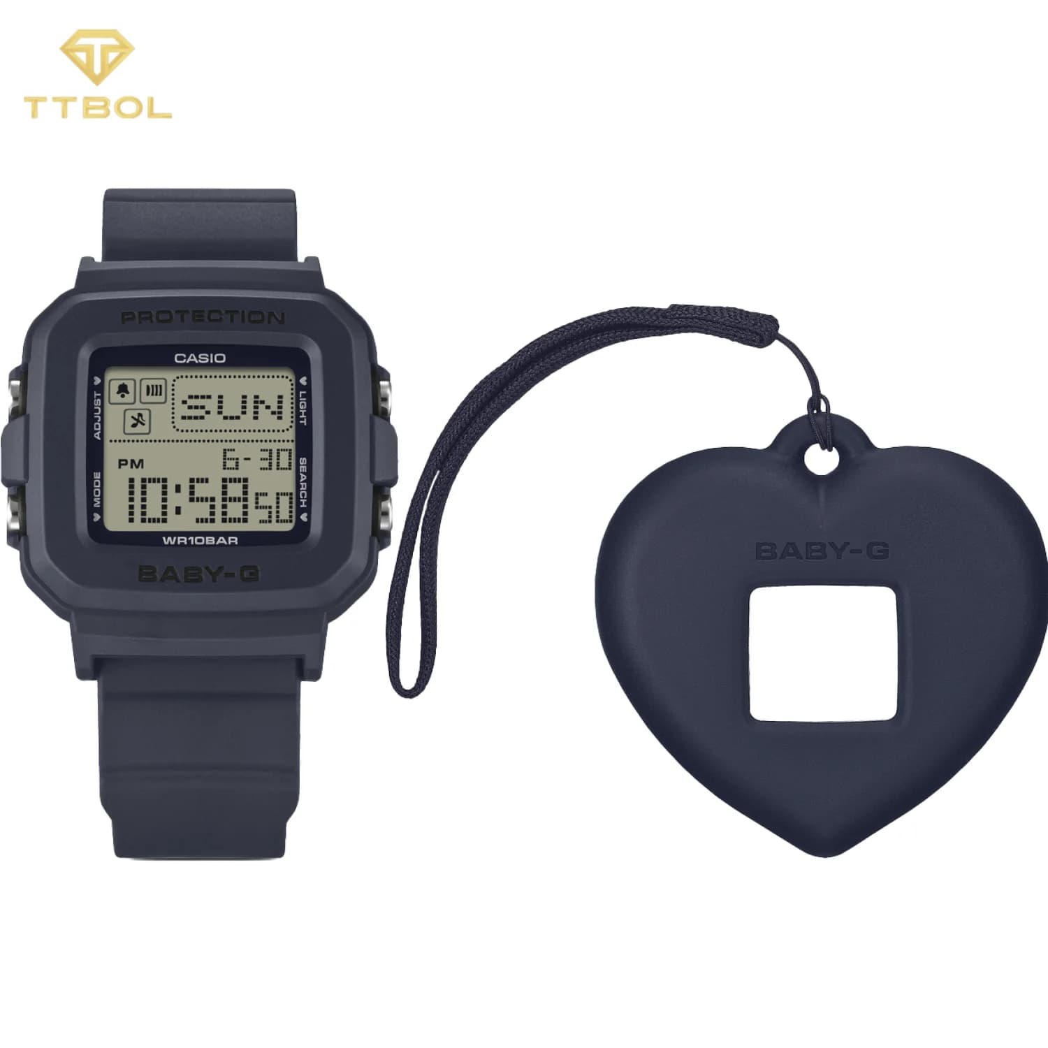 ساعت مچی زنانه کاسیو بیبی جی CASIO BABY-G BGD-10KH-2C — تصویر ۲