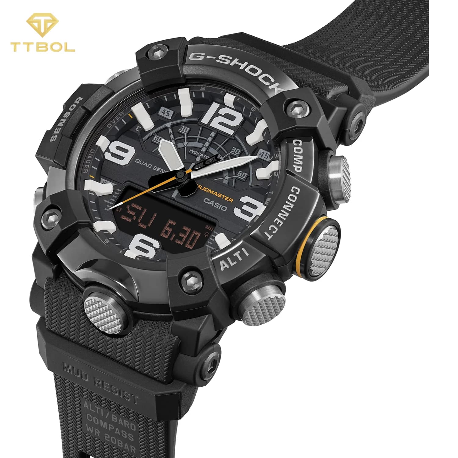 ساعت مچی مردانه کاسیو جی‌شاک CASIO G-SHOCK GG-B100XMB-1A — تصویر ۳