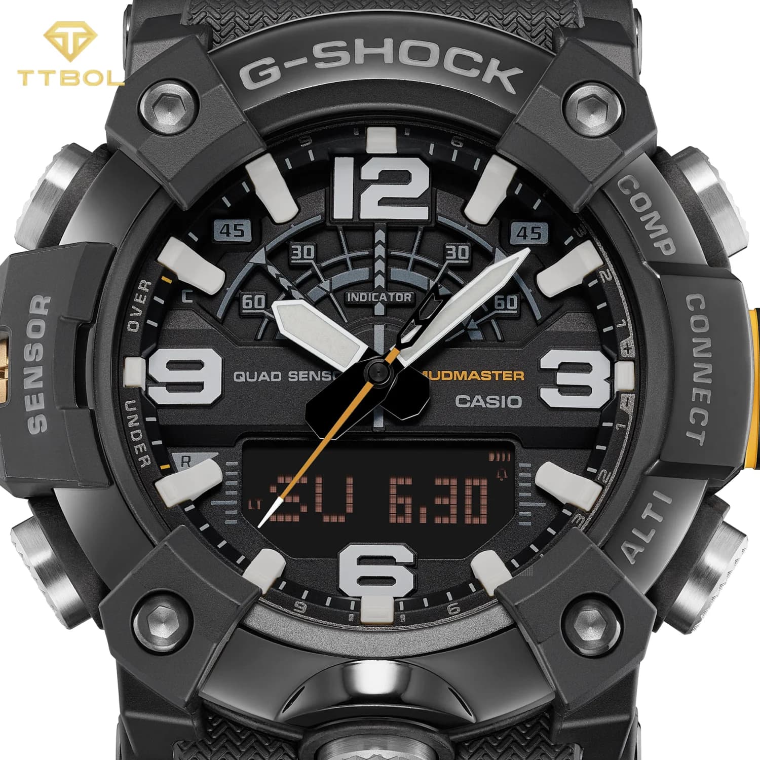 ساعت مچی مردانه کاسیو جی‌شاک CASIO G-SHOCK GG-B100XMB-1A — تصویر ۴