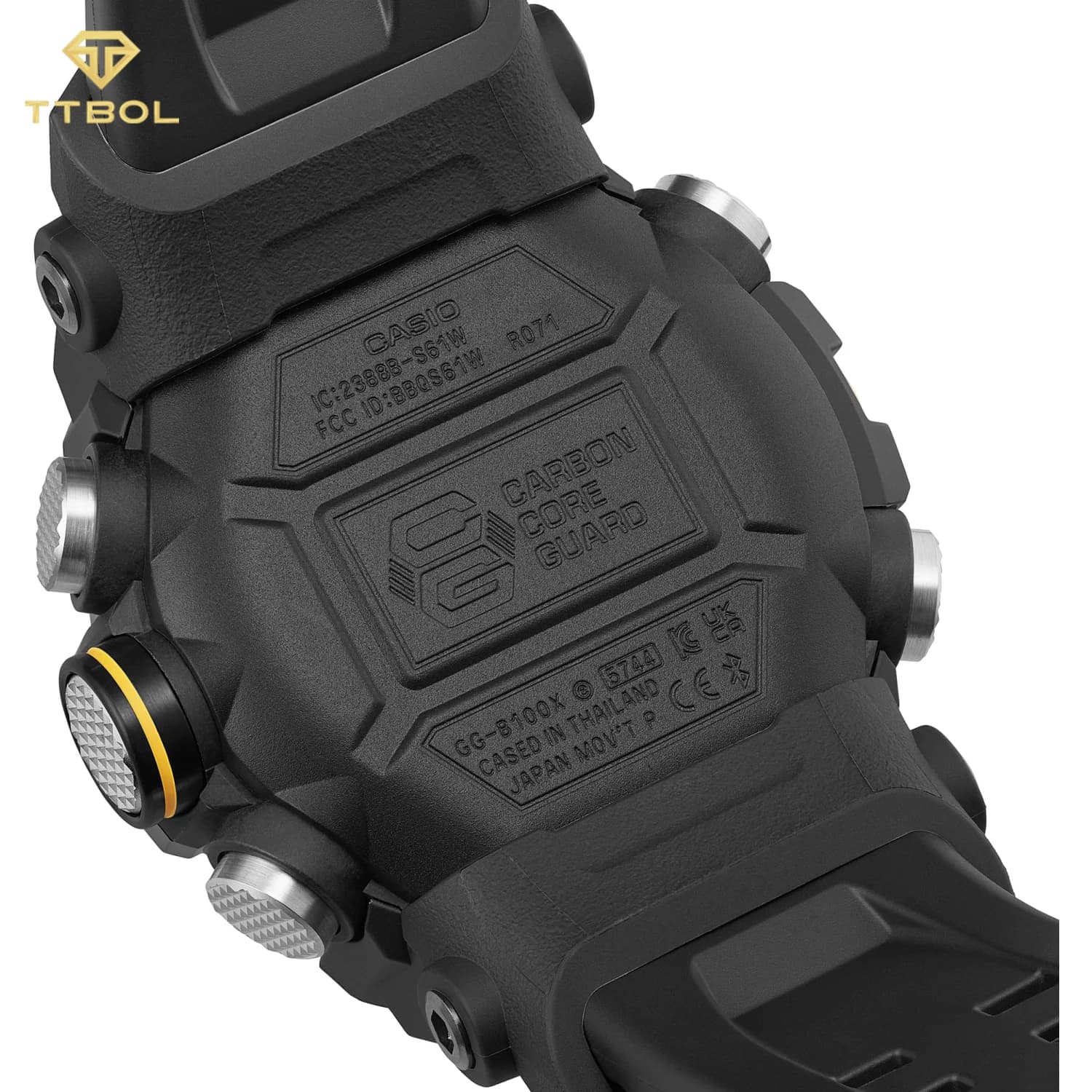 ساعت مچی مردانه کاسیو جی‌شاک CASIO G-SHOCK GG-B100XMB-1A — تصویر ۵