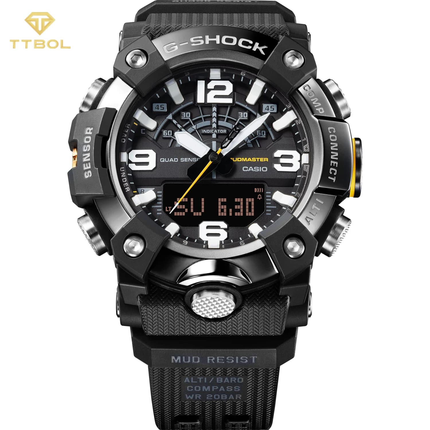 ساعت مچی مردانه کاسیو جی‌شاک CASIO G-SHOCK GG-B100XMB-1A — تصویر ۲