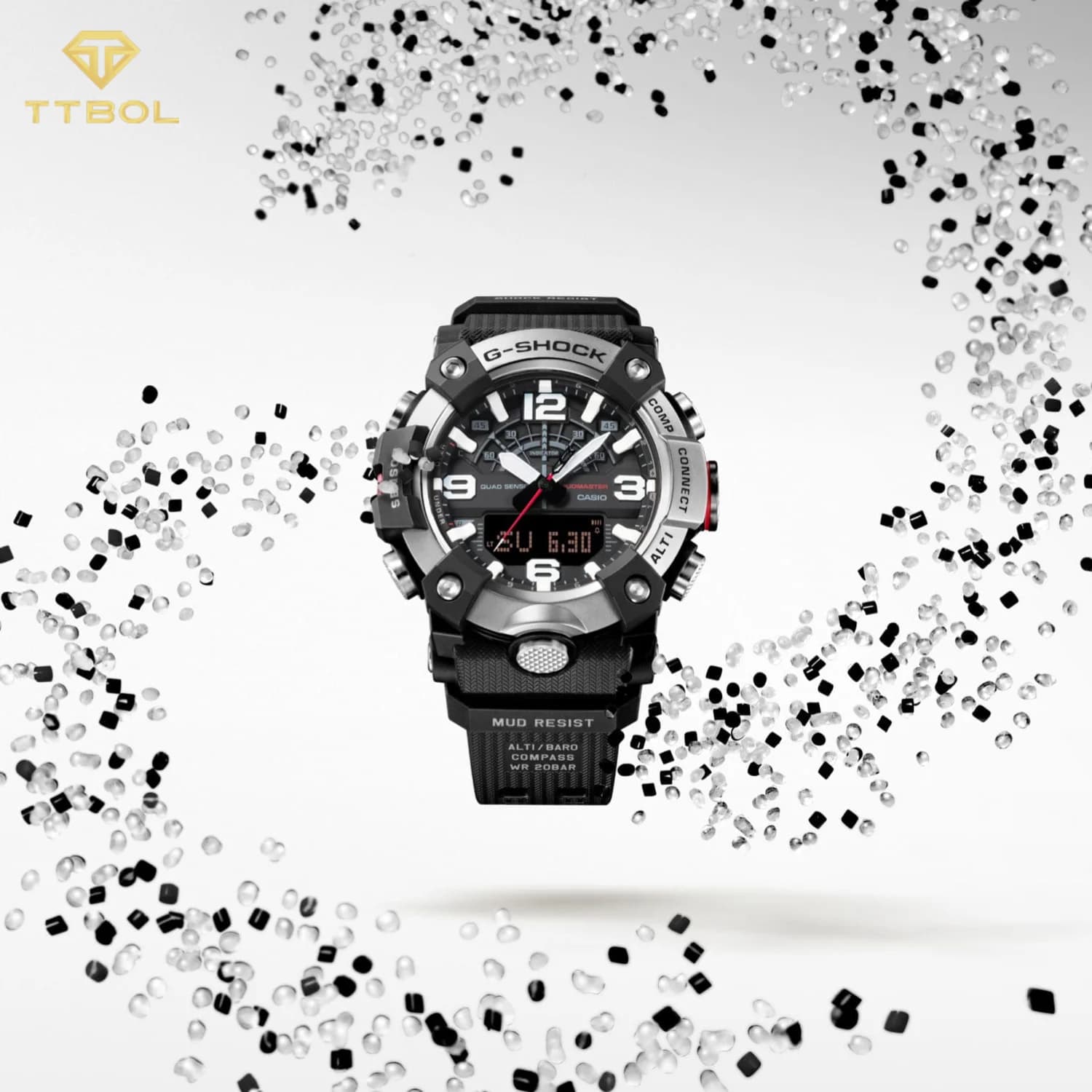 ساعت مچی مردانه کاسیو جی‌شاک CASIO G-SHOCK GG-B100XMB-1A — تصویر ۷