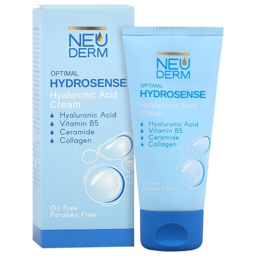 کرم هیالورونیک اسید هیدروسنس نئودرم Hyaluronic Acid حجم ۵۰ میل