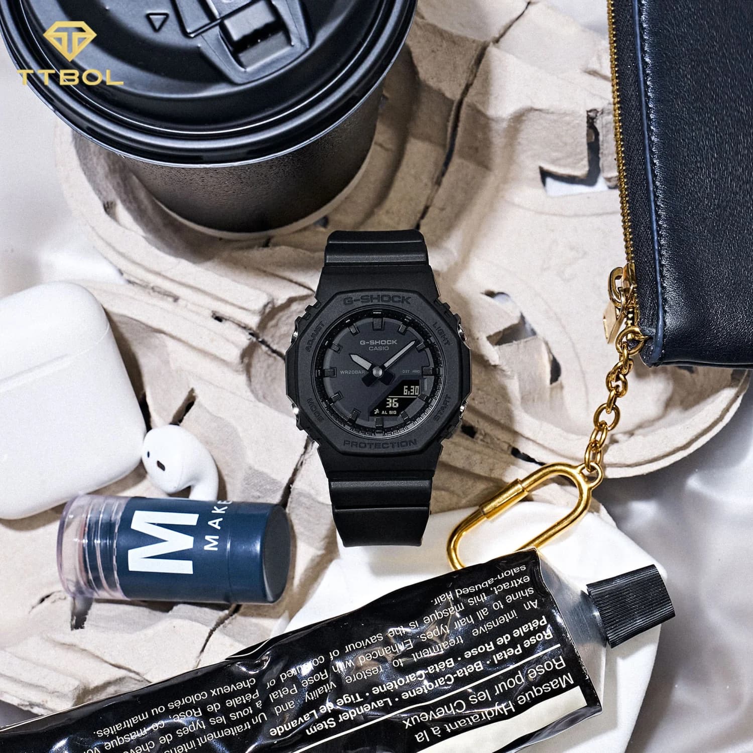 ساعت مچی زنانه کاسیو جی‌شاک CASIO G-SHOCK GMA-P2100BB-1A — تصویر ۴