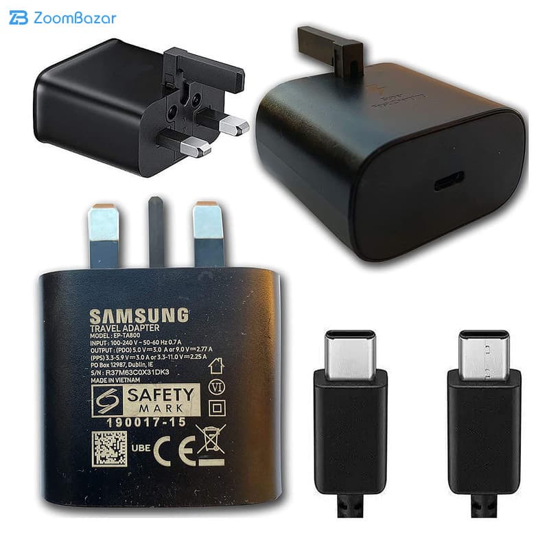 آداپتور 25 وات سامسونگ Type-c EP TA800 — تصویر ۱۲