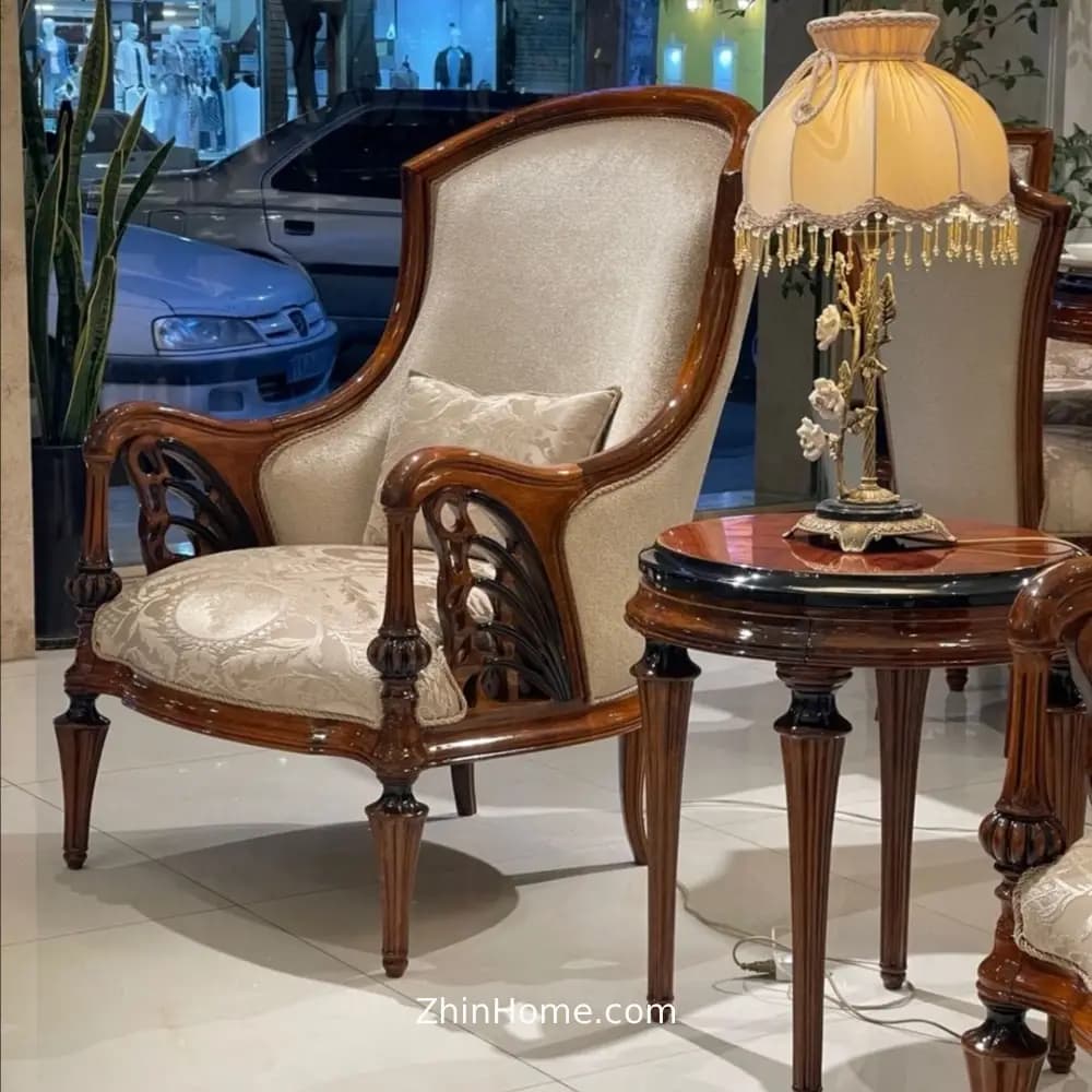 مبل نئوکلاسیک 7 نفره ماهور — تصویر ۲