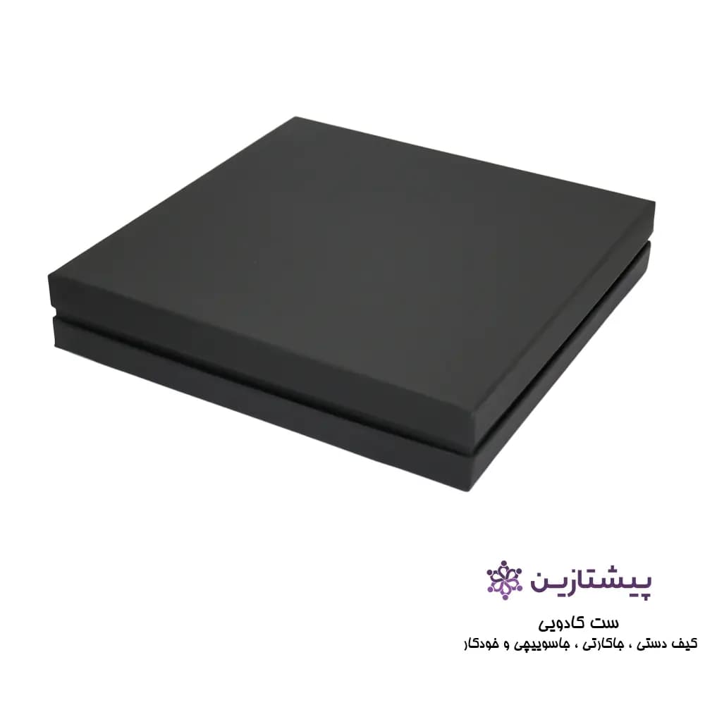 ست هدیه تبلیغاتی مدیریتی چرم ترمو خودکار، جاکارتی و جاکلیدی S32 — تصویر ۲