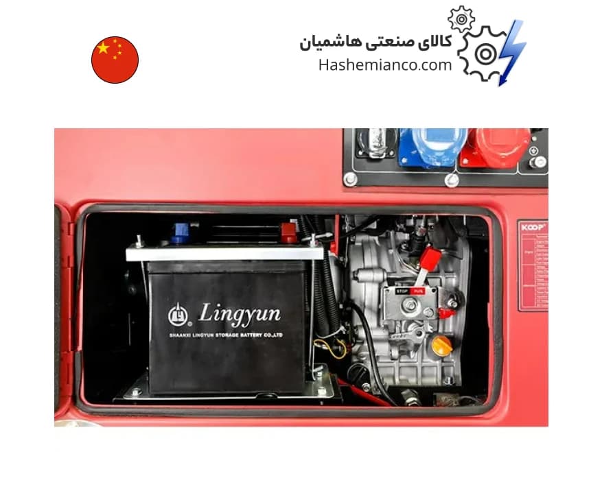 موتور برق دیزلی سایلنت 4.5 کیلووات کوپ KDF6700Q-3D — تصویر ۲