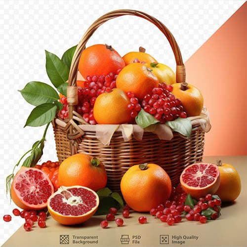 دانلود مجموعه تصویر لایه باز میوه های متنوع Fruits And Berries Citrus