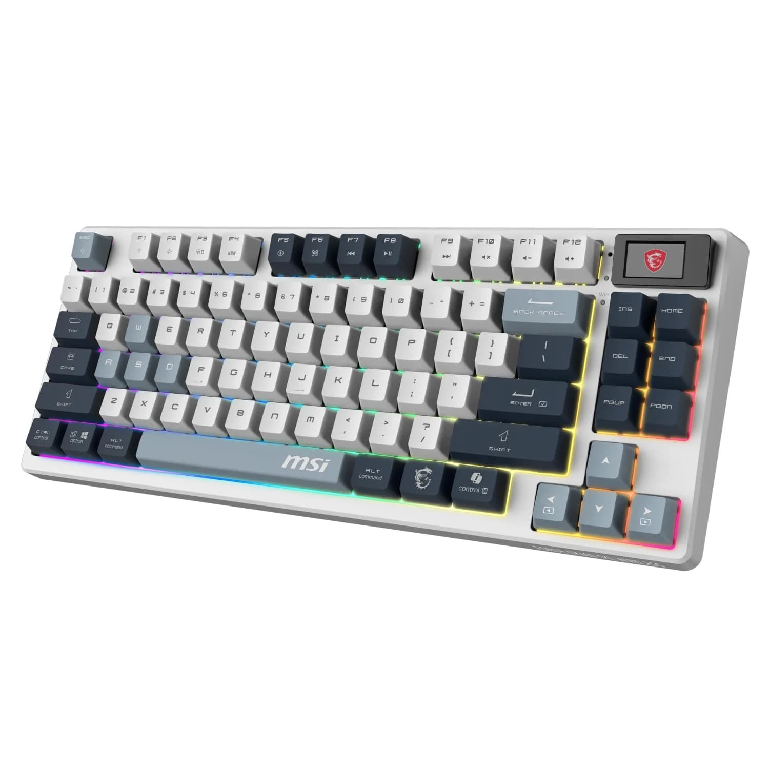 کیبورد MSI Forge GK600 TKL Wireless Sky — تصویر ۲
