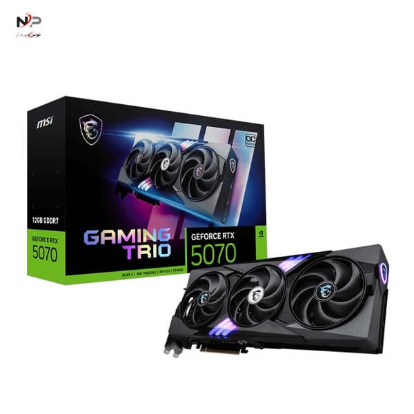 کارت گرافیک MSI GeForce RTX 5070 12G GAMING TRIO OC