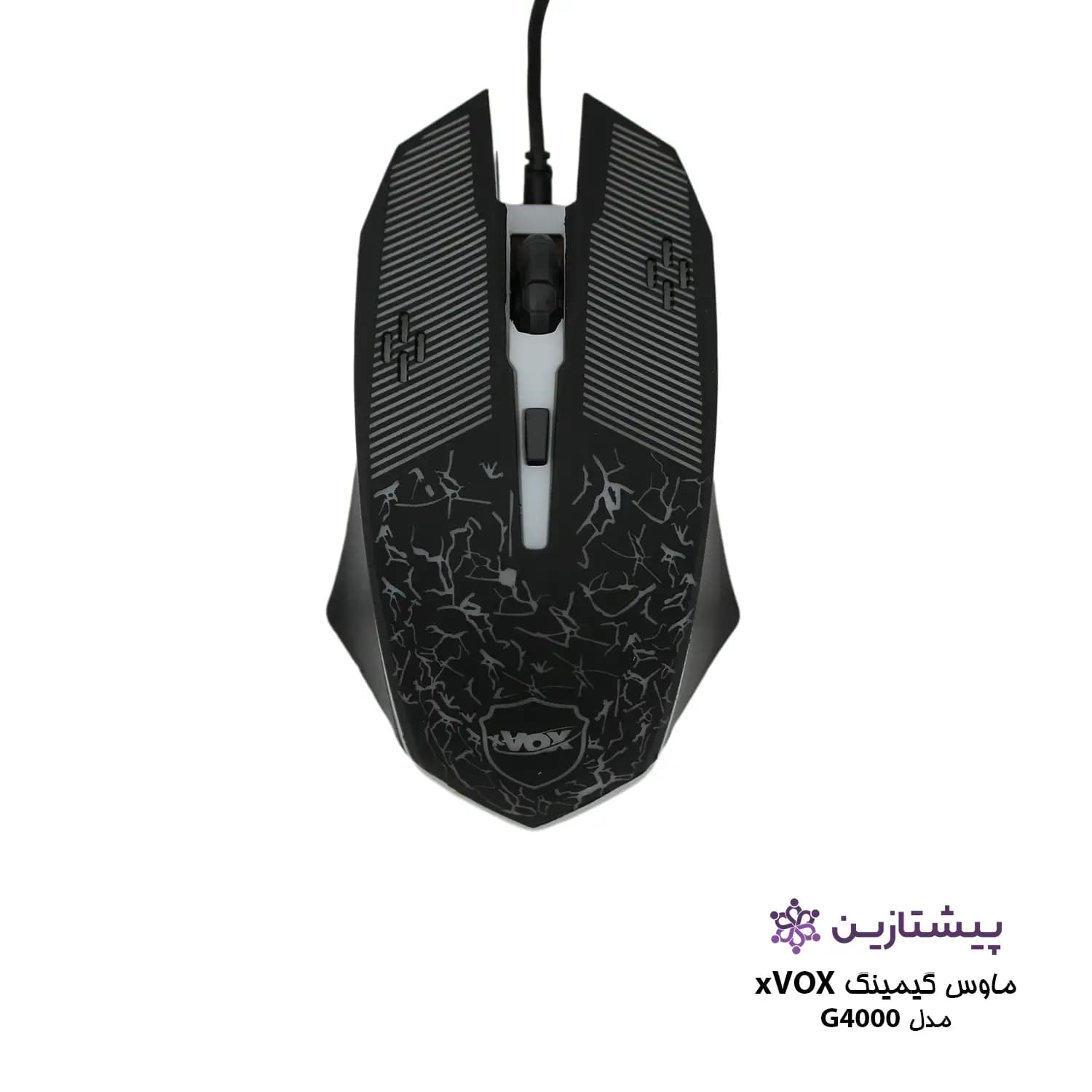 موس گیمینگ سیم دار LED RGB ایکس وکس مدل XVOX G4000 — تصویر ۲