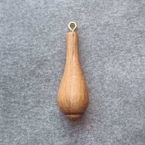 آویز گرنبند چوبی قطره — تصویر ۳