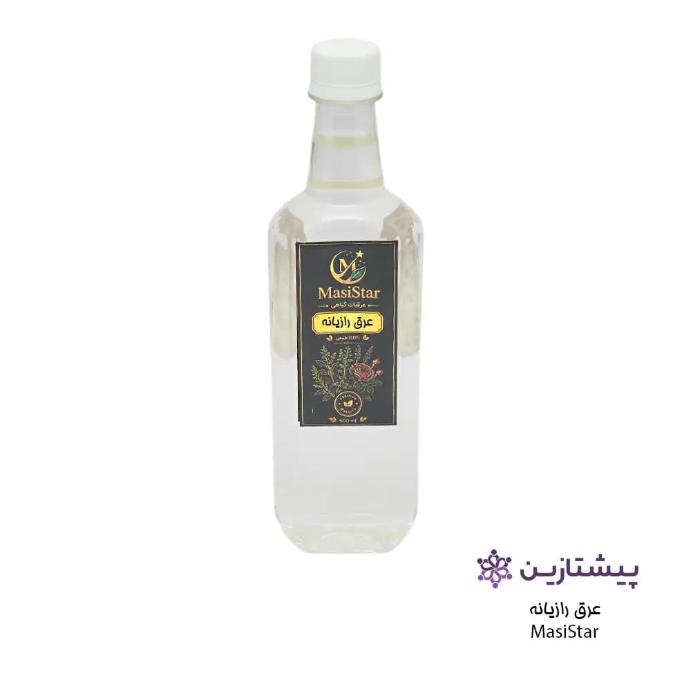 عرق رازیانه گیاهی ارگانیک مسی استار (Masi Star) ۵۰۰ میلی‌لیتر