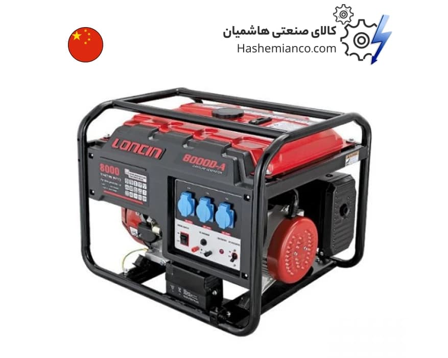 موتور برق بنزینی ۶ کیلووات لانسین مدل LC8000-DAS — تصویر ۲
